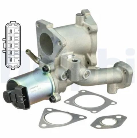 Клапан EGR, рециркуляции газов EG1046012B1 DELPHI