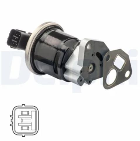 Клапан ЕГР EG1051912B1 DELPHI
