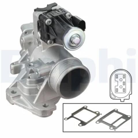 Клапан EGR системы рециркуляции отработавших газов EG1054812B1 DELPHI