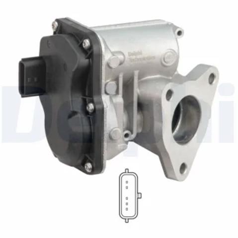 Клапан EGR, рециркуляции газов EG1055712B1 DELPHI
