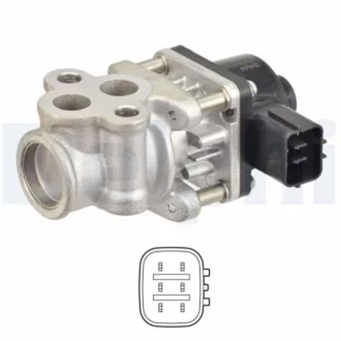 Клапан EGR системы рециркуляции отработавших газов EG1061112B1 DELPHI