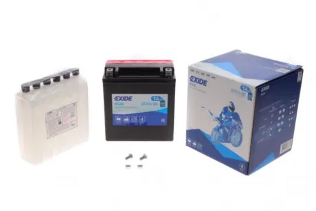 Батарея аккумуляторная ETX16BS EXIDE