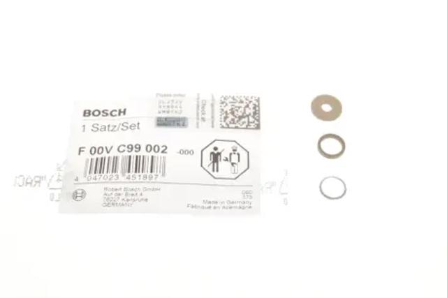 Кольцо форсунки инжектора посадочное F00VC99002 BOSCH