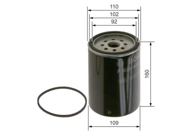 Фильтр топливный F026402269 BOSCH