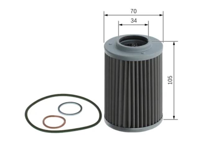 Фильтр коробки автомат F026407118 BOSCH