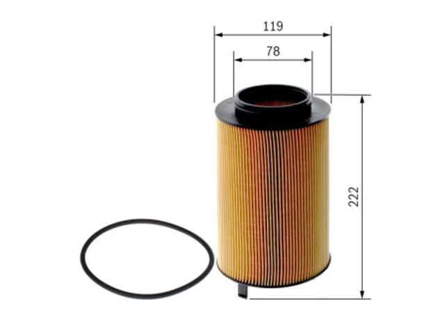 Фильтр центробежный очистки масла F026407330 BOSCH