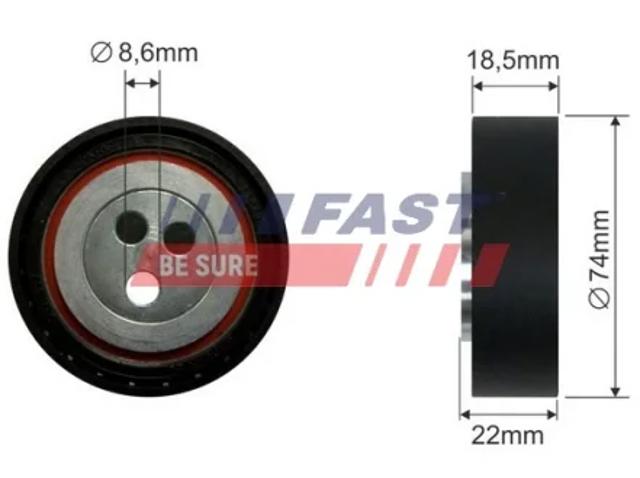 Натяжитель приводного ремня FT44587 FAST
