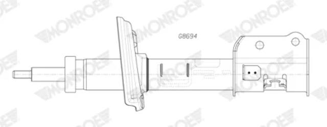 Амортизатор передней подвески левой G8694 MONROE