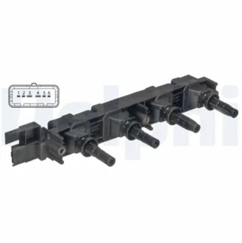 Катушка зажигания GN1050212B1 DELPHI