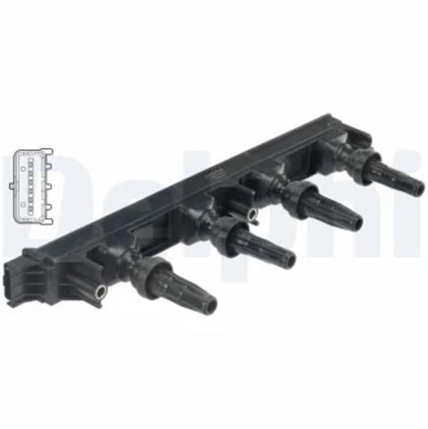 Катушка зажигания GN1050312B1 DELPHI