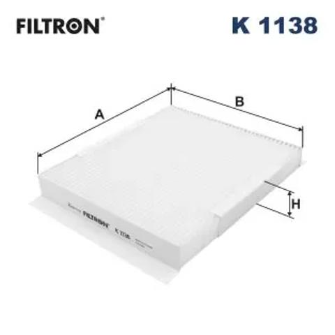 Фильтр салона угольный K1138 FILTRON