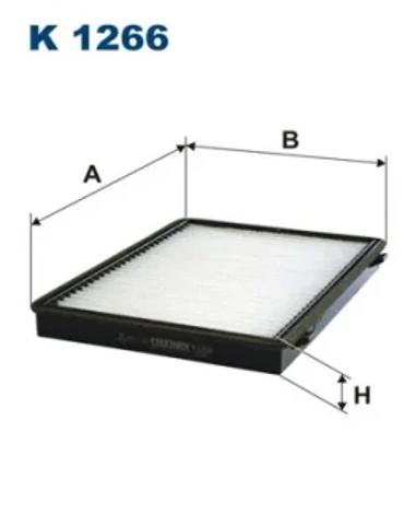 Воздушный фильтр салона K1266 FILTRON