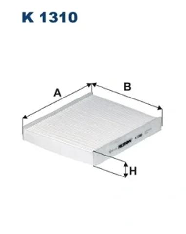 Воздушный фильтр салона K1310 FILTRON