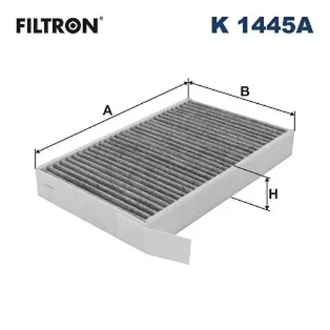Фильтр салона угольный K1445A FILTRON