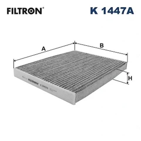 Фильтр салона угольный K1447A FILTRON
