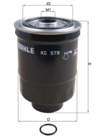 KC578D MAHLE Топливный фильтр купить в Каменское