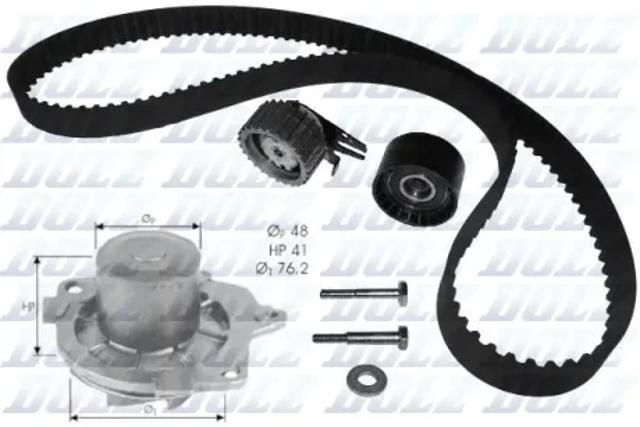 ГРМ ремни, комплект KD045 DOLZ