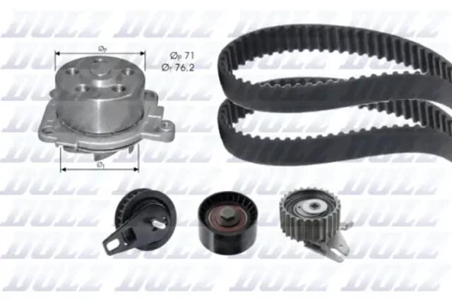 Комплект ремня ГРМ KD181 DOLZ