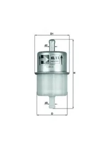 Фильтр топливный KL11OF MAHLE