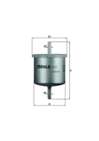 Топливный фильтр KL61 MAHLE