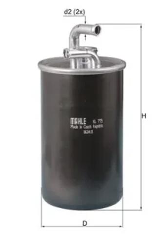 Фильтр топлива KL775 MAHLE