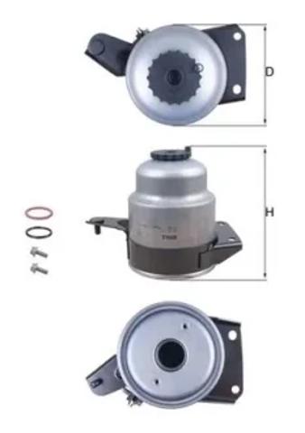 Топливный фильтр KL829D MAHLE