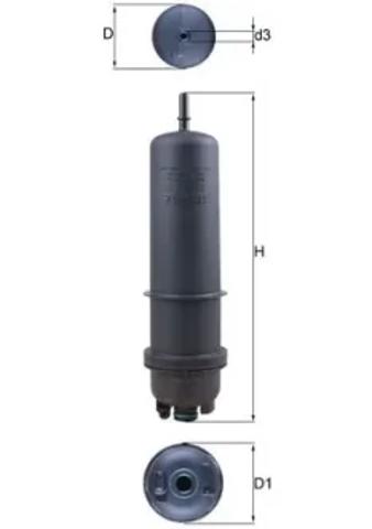 KL8727 MAHLE Фильтр топливный купить в Харьков