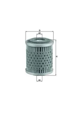 Фильтр топливный KX38 MAHLE