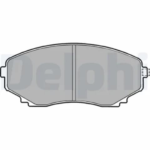 Колодки передние LP1095 DELPHI