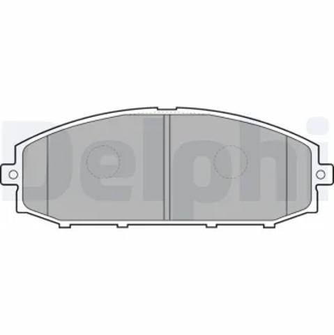 Колодки передние LP1305 DELPHI