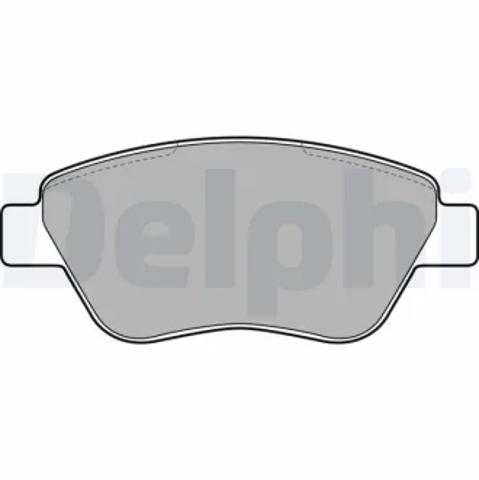 Тормозные колодки LP1899 DELPHI