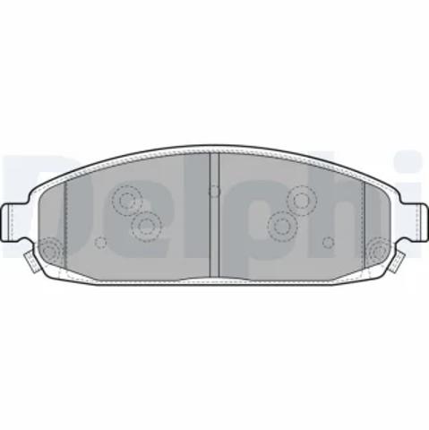 Колодки передние Jeep Grand Cherokee LIMITED