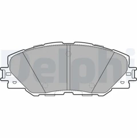 LP2003 Колодки тормозные передние дисковые купить Тернополь