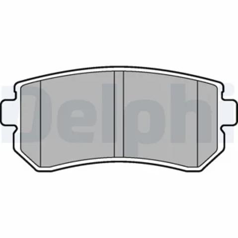 LP2303 Задние тормозные колодки купить Украина