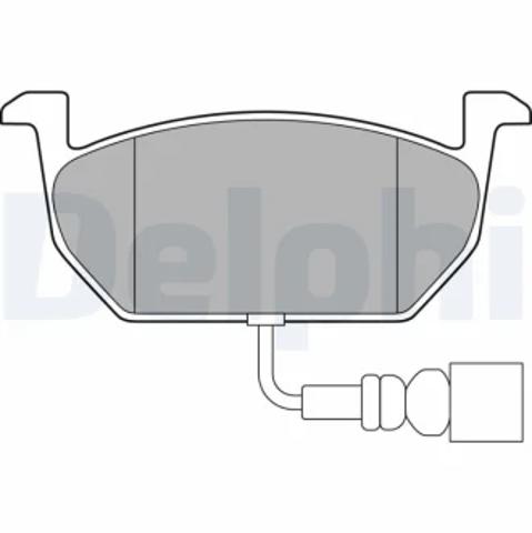 Колодки LP3146 DELPHI