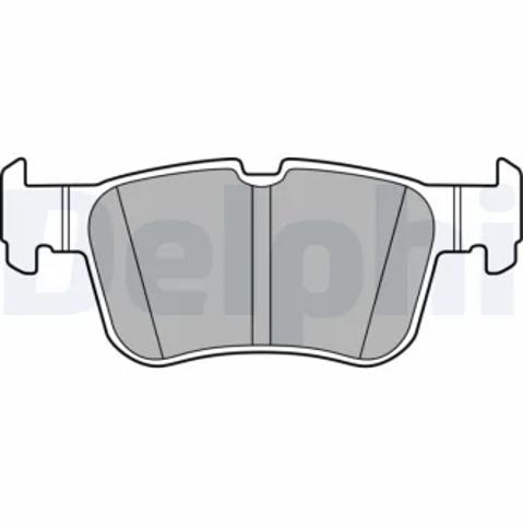 LP3151 DELPHI Колодки тормозные задние дисковые купить в Ирпень