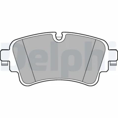 DELPHI LP3240 Задние тормозные колодки в наличии Полтава