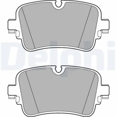 Задние колодки LP3274 DELPHI