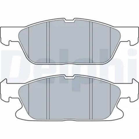 LP3280 DELPHI Колодки тормозные передние дисковые купить в Павлоград