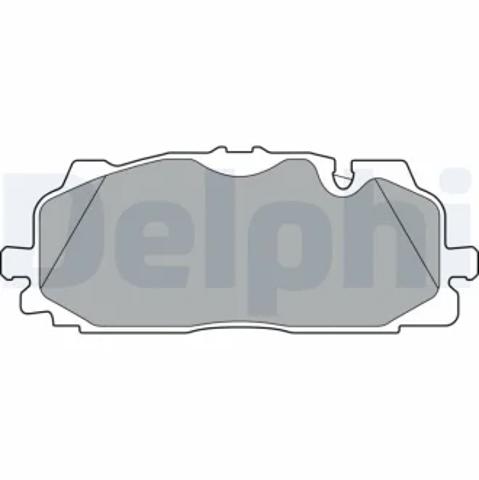 LP3302 DELPHI Передние тормозные колодки купить в Сумы