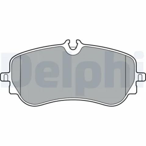 DELPHI LP3367 Задние тормозные колодки в наличии Запорожье