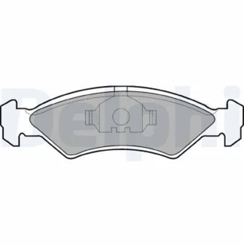 Тормозные колодки LP351 DELPHI