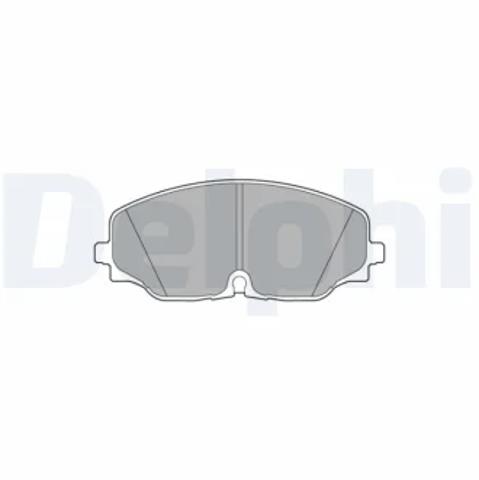 Колодки LP3543 DELPHI