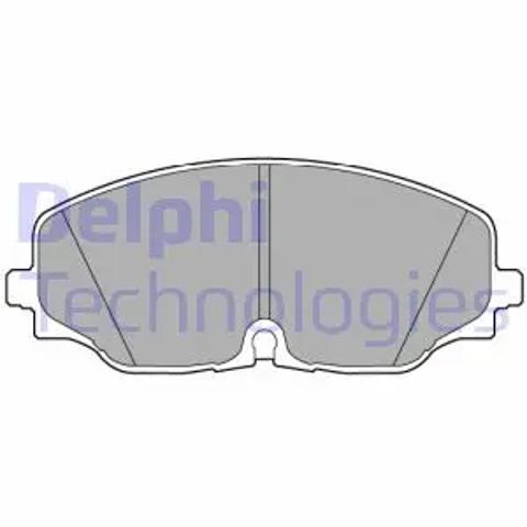 LP3543 DELPHI Передние тормозные колодки купить в Ровно