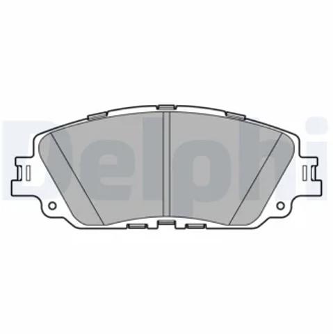 LP3596 Передние тормозные колодки купить Запорожье