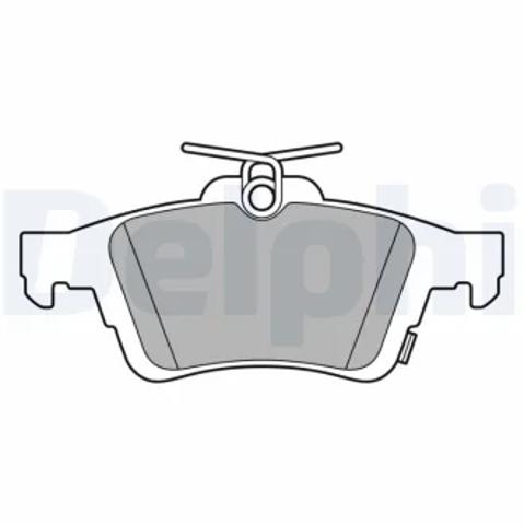 Задние дисковые колодки Ford Focus 3