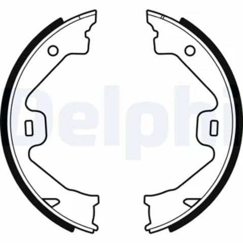 Тормозные колодки ручника LS1930 DELPHI