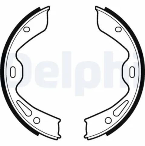 Тормозные колодки ручника LS2120 DELPHI