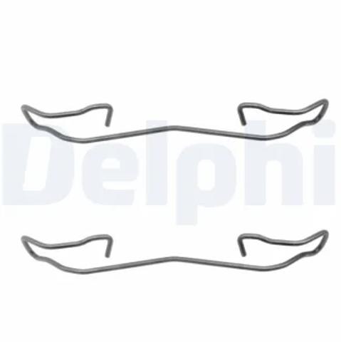 Ремкомплект передних тормозов LX0167 DELPHI