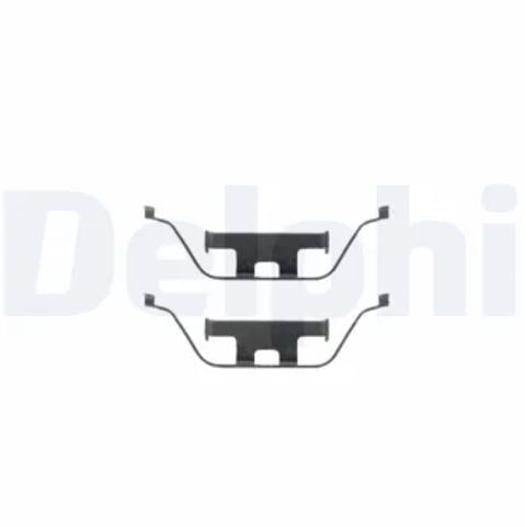 Комплект пружинок крепления задних дисковых колодок LX0295 DELPHI